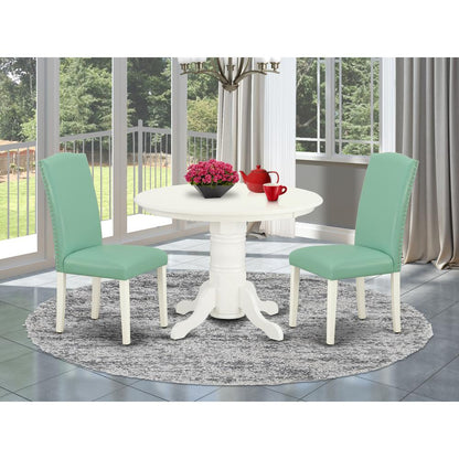 Dining Room Set Linen White, SHEN3-LWH-57