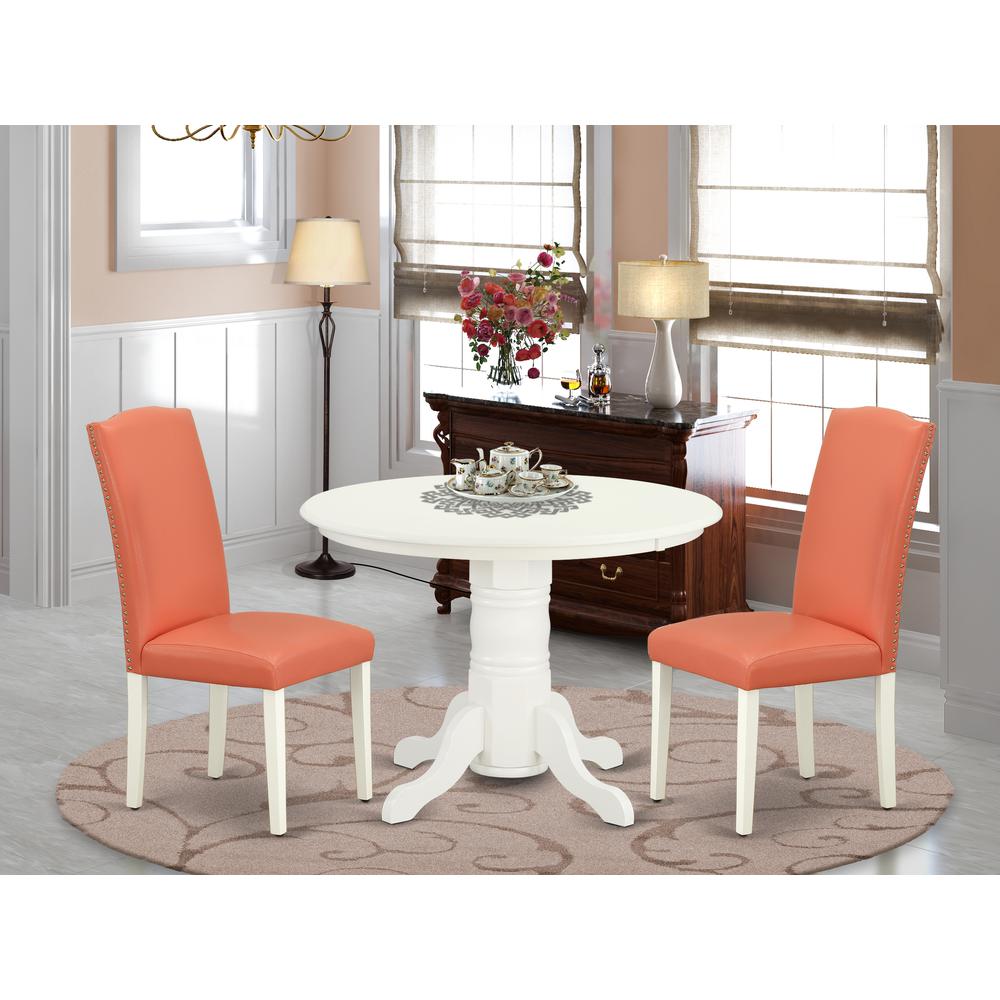Dining Room Set Linen White, SHEN3-LWH-78