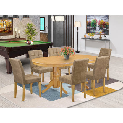 7 Piece Kitchen Dining Table Set