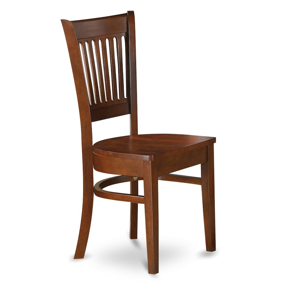 Vancouver    Wood  Seat  Dining  Chairs  in  Espresso  Finish,  Set  of  2