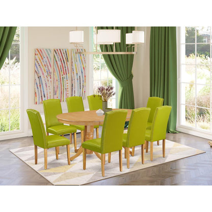 Dining Room Set Oak, VAEN9-OAK-51