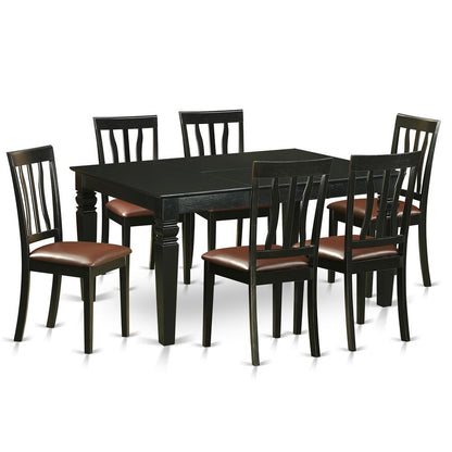 7  Pc  dinette  Table  set  for  6-Kitchen  dinette  Table  and  6  Kitchen  Chairs