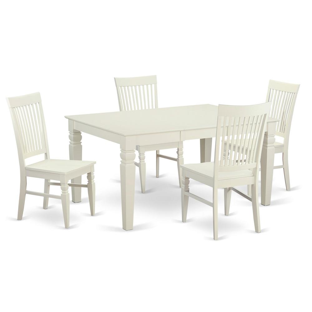 5  PC  Dining  room  set-Dining  Table  and  4  Dining  Chairs