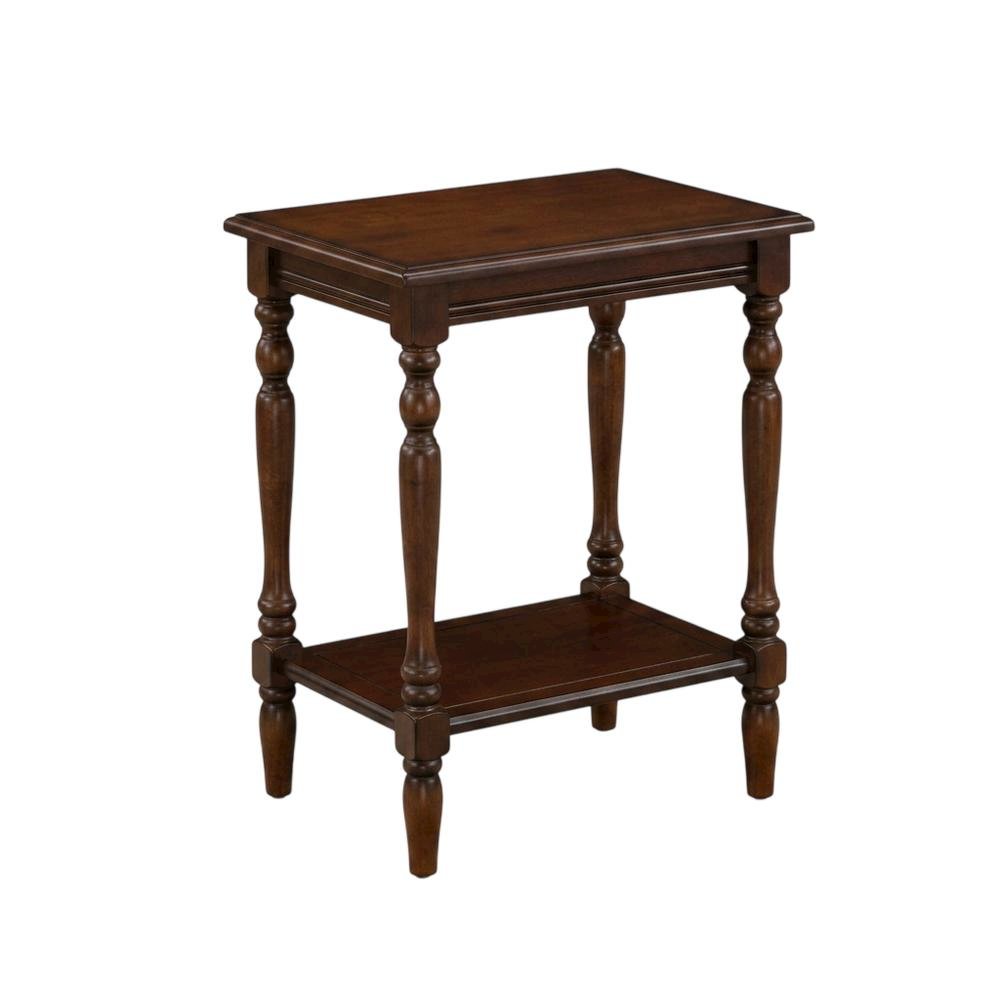 Mahogany, Storage Side Table, Open Shelf, Quality Build