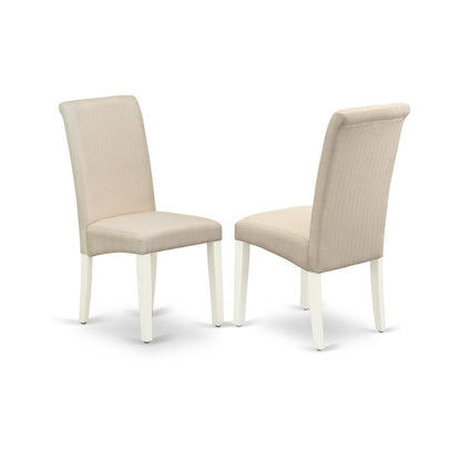 Dining Room Set Linen White, ANBA5-LWH-01