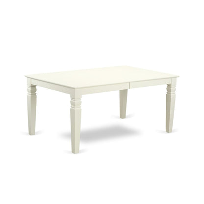 9 Piece Kitchen Table Set Consists of a Rectangle Dining Table