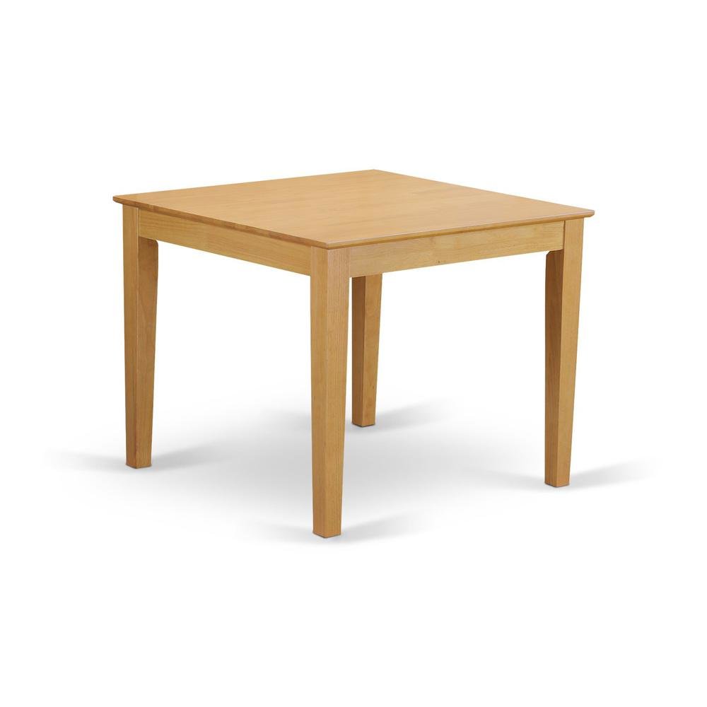 Brown Solid Wood 5 Piece Dining Table Set, Kitchen Table and Chairs