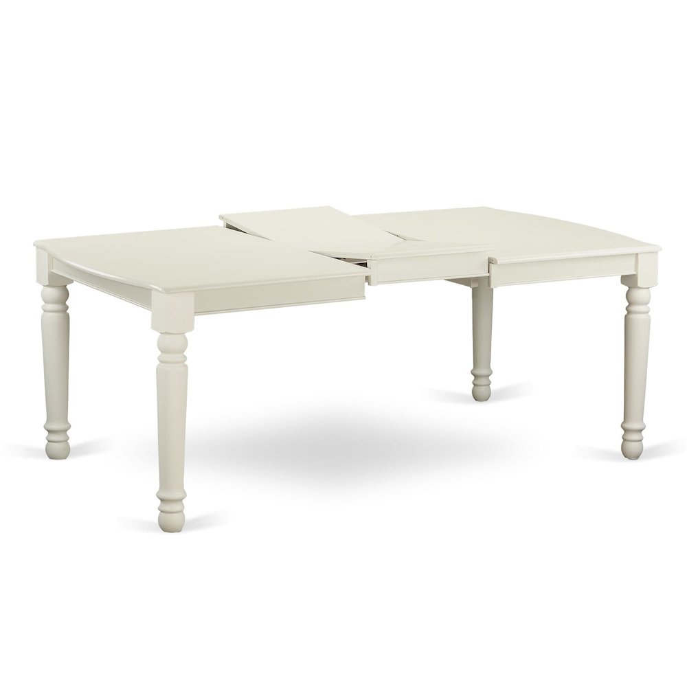 9 Piece Dining Set Consists of a Rectangle Kitchen Table with Butterfly Leaf