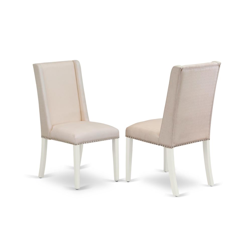 Dining Room Set Linen White, SHFL5-WHI-01