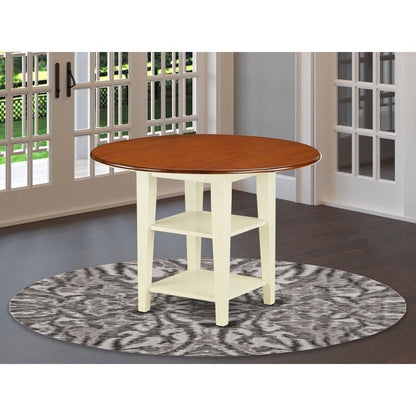 Dining Table Buttermilk & Cherry, SUT-BMK-T