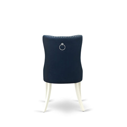 5 Piece Kitchen Set Consists of a Round Dining Table with Dropleaf & Shelves