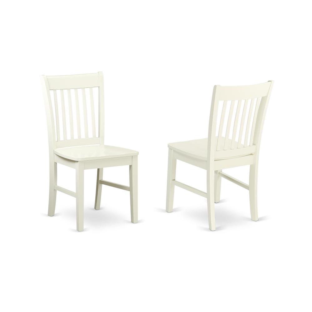 Dining Room Set Linen White, AVNO5-LWH-W