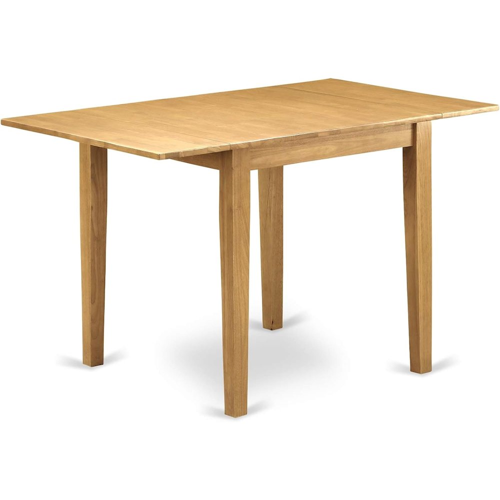 Solid Wood Drop Leaf Kitchen Table and Chairs for Small Dining Spaces