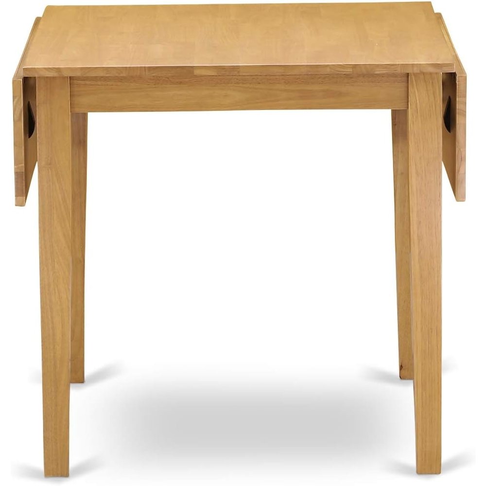 Solid Wood Drop Leaf Kitchen Table and Chairs for Small Dining Spaces