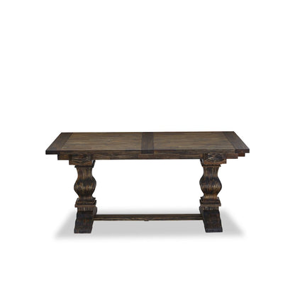 5 Piece Dining Set Consists of a Rectangle Wooden Table with Butterfly Leaf