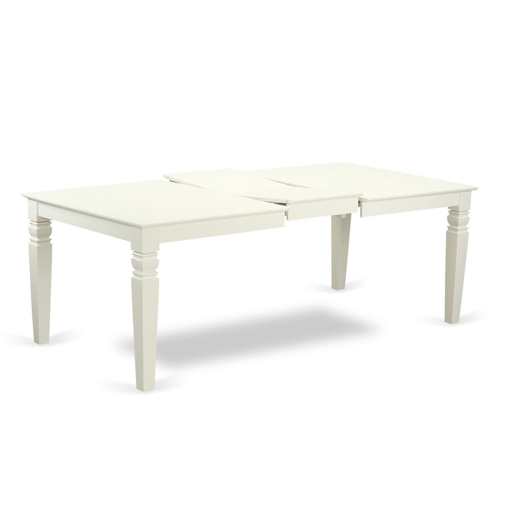 9 Piece Dining Table Set Contains a Rectangle Kitchen Table with Butterfly Leaf