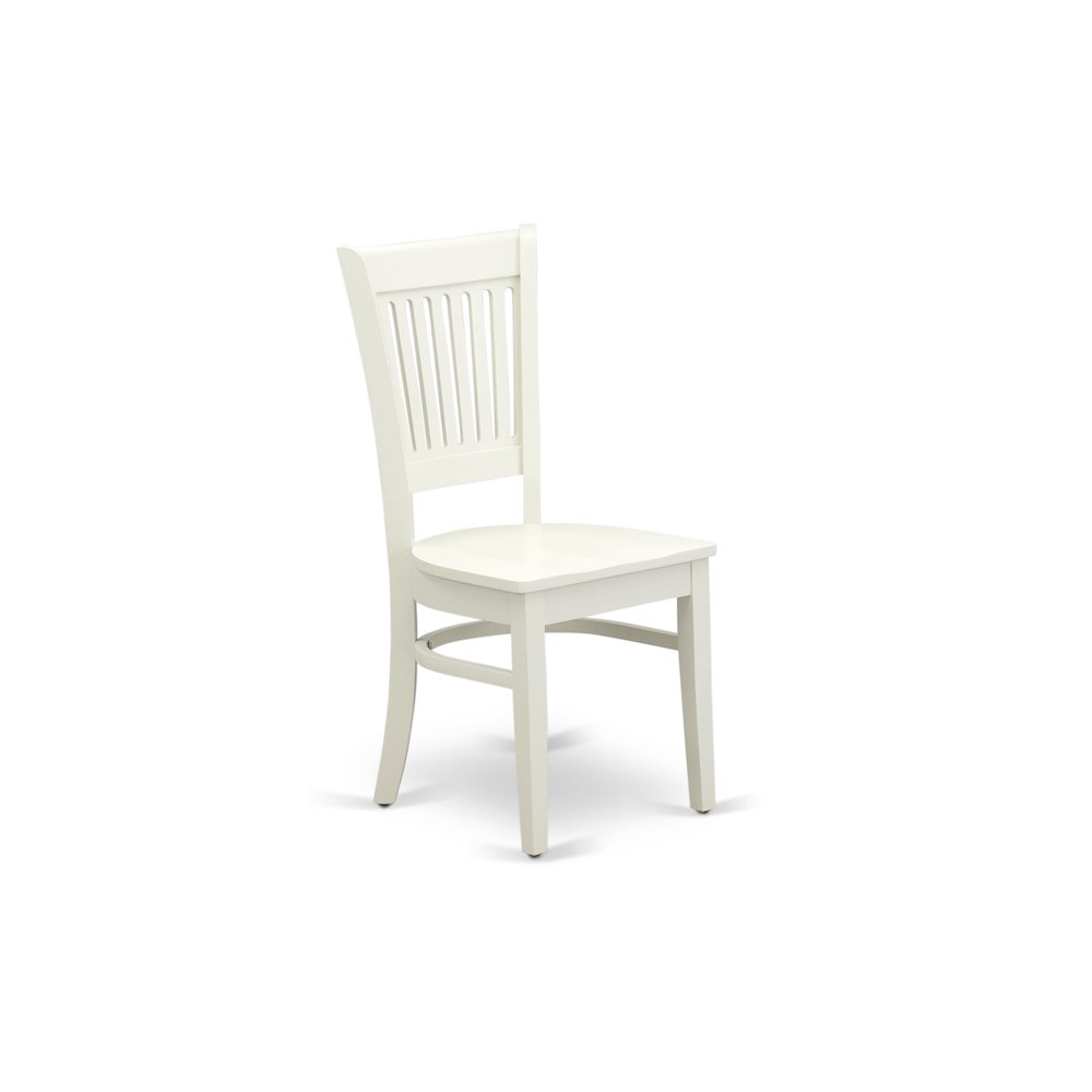 9-Piece Kitchen Dining Table Set, Linen White