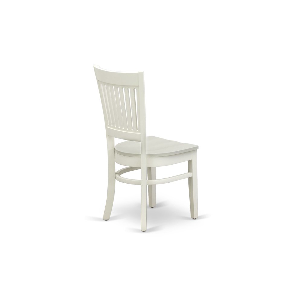 9-Piece Kitchen Dining Table Set, Linen White