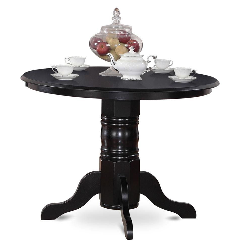Dining Room Set Black, SHCL5-BLK-W