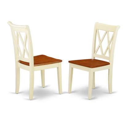 Dining Room Set Buttermilk & Cherry, HLCL3-BMK-W
