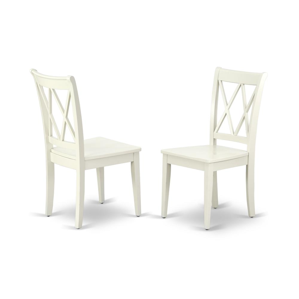 Dining Room Set Linen White, HLCL5-LWH-W