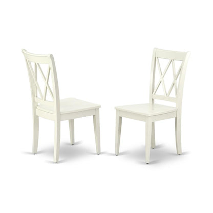 Dining Room Set Linen White, HLCL5-LWH-W