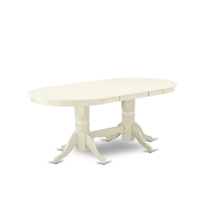 Dining Room Set Linen White, VAGR5-LWH-W