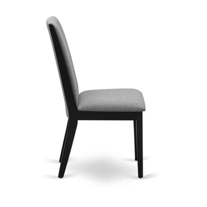 9-piece dinette set with Chair’s Legs and Light Sable Linen Fabric