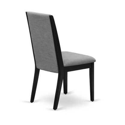 9-piece dinette set with Chair’s Legs and Light Sable Linen Fabric