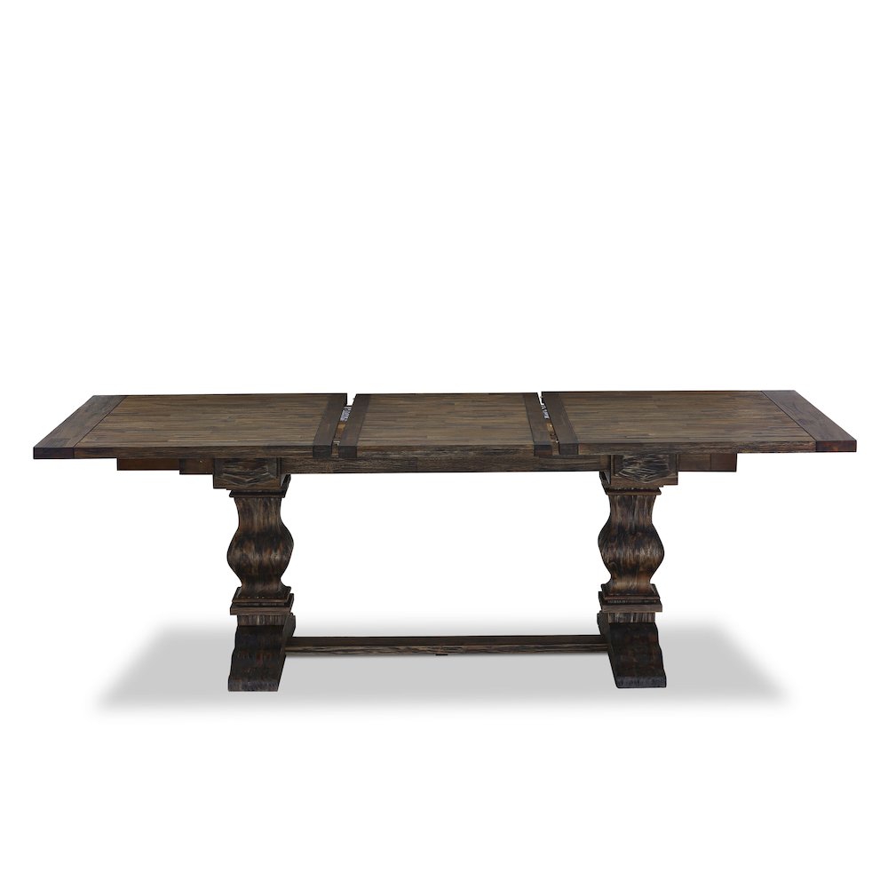 5 Piece Dining Set Consists of a Rectangle Wooden Table with Butterfly Leaf