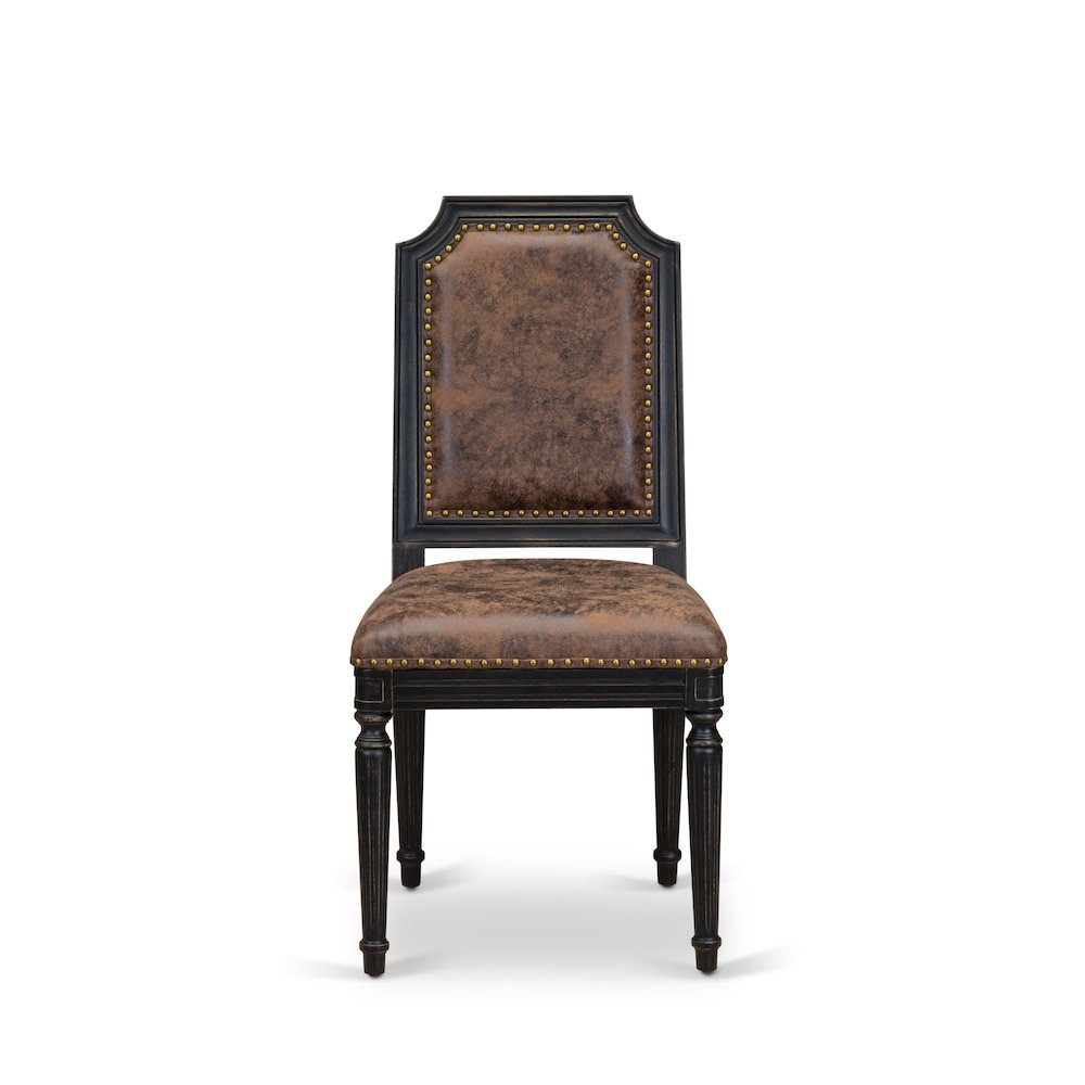 5 piece Dining Room Set consists of a Kitchen Table and 4 Dinner Chairs