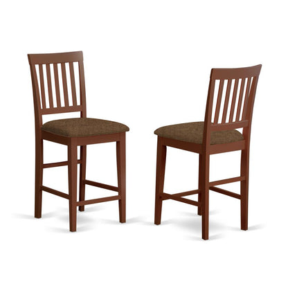DUVN7H-MAH-C 7 Pc counter height Dining set- counter height Table and 6 Kitchen bar stool.