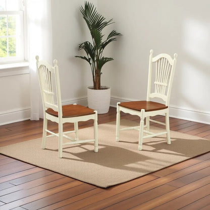 Elegant Wooden Dining Chair Set of 2 for Kitchen and Dining Room