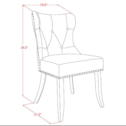 5-Pc Kitchen Table Set Of A Pedestal Table, 4 Light Tan Fabric Dining Chairs