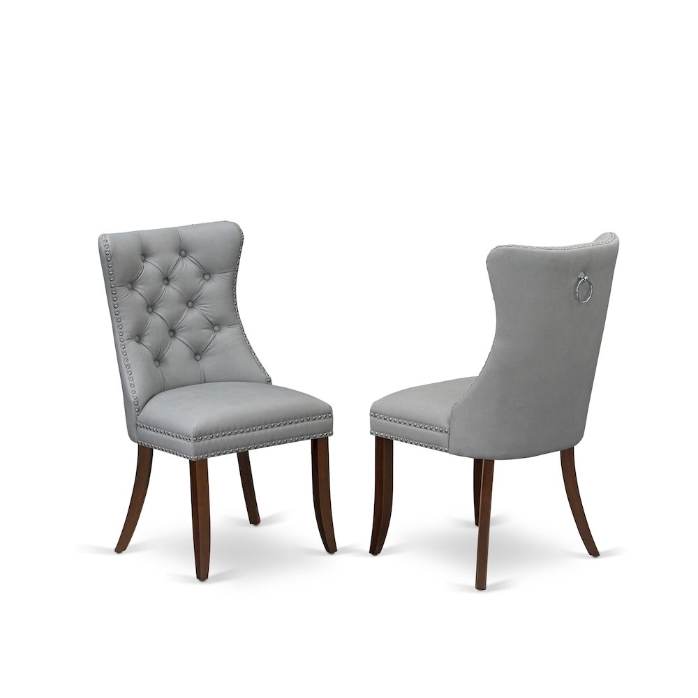 5 Piece Kitchen Table & Chairs Set Consists of a Square Dining Table