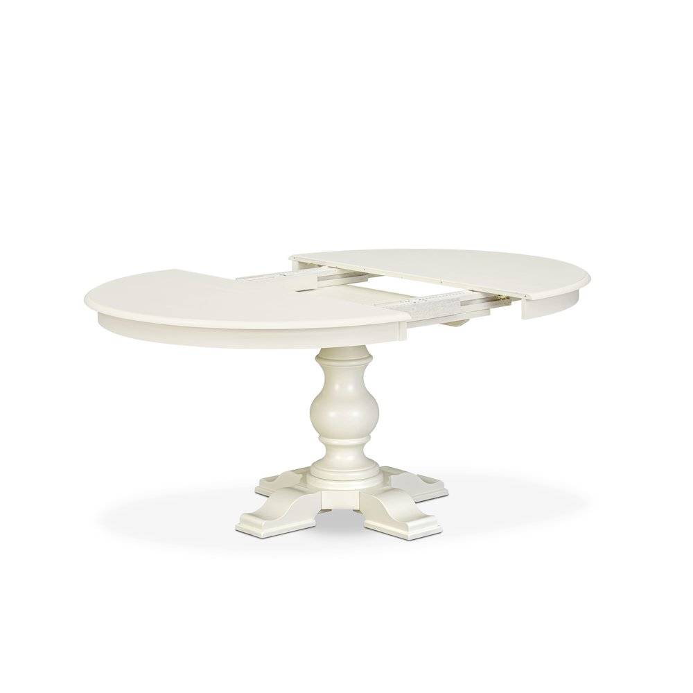 5-Piece Dining Room Set, Linen White