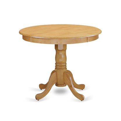 ANNO3-OAK-C 3 Pc Table and chair set - Kitchen Table and 2 Dining Chairs