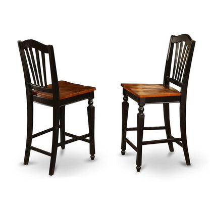 7  Pc  counter  height  Table  set-Square  gathering  Table  and  6  Stools