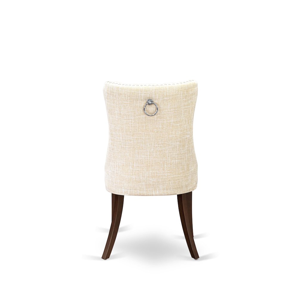5 Piece Kitchen Table Set Contains a Round Dining Table with Dropleaf