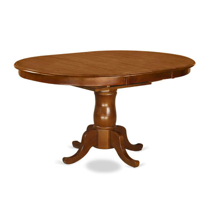 5  Pc  Dining  set-Oval  Dining  Room  set-Leaf  and  4  Dining  Chairs