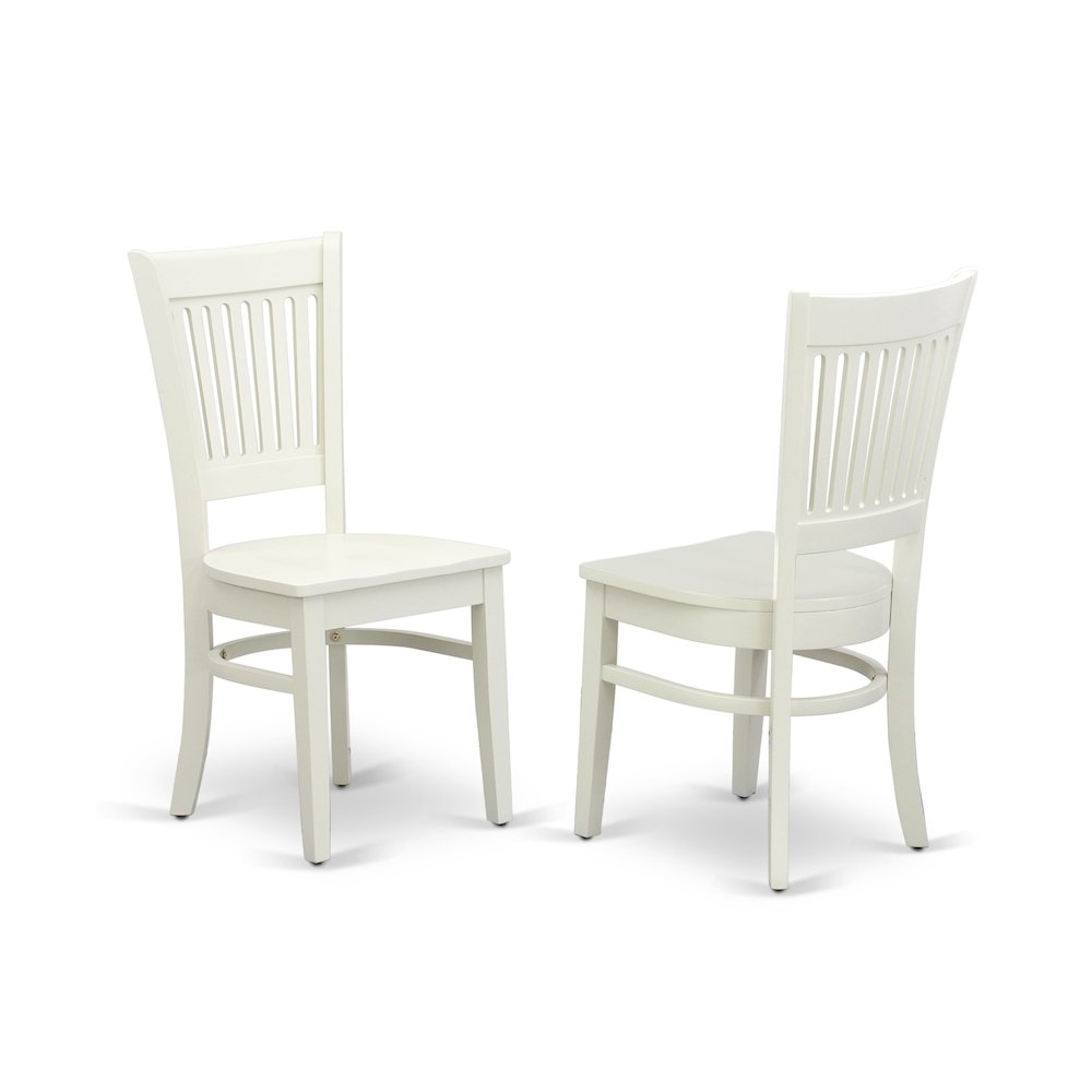 9-Piece Kitchen Dining Table Set, Linen White