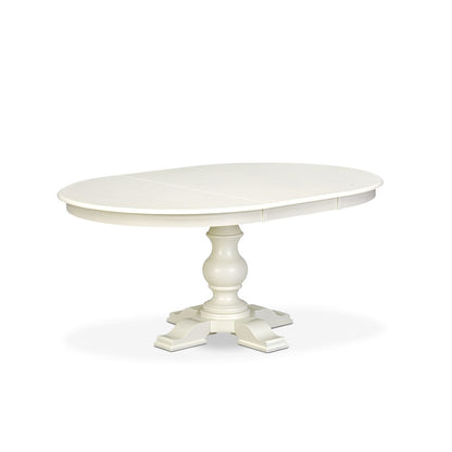 7-Piece Dining Room Set, Linen White