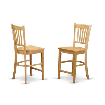 3  Pc  counter  height  Dining  room  set-  Table  and  2  high  Dining  Chairs.