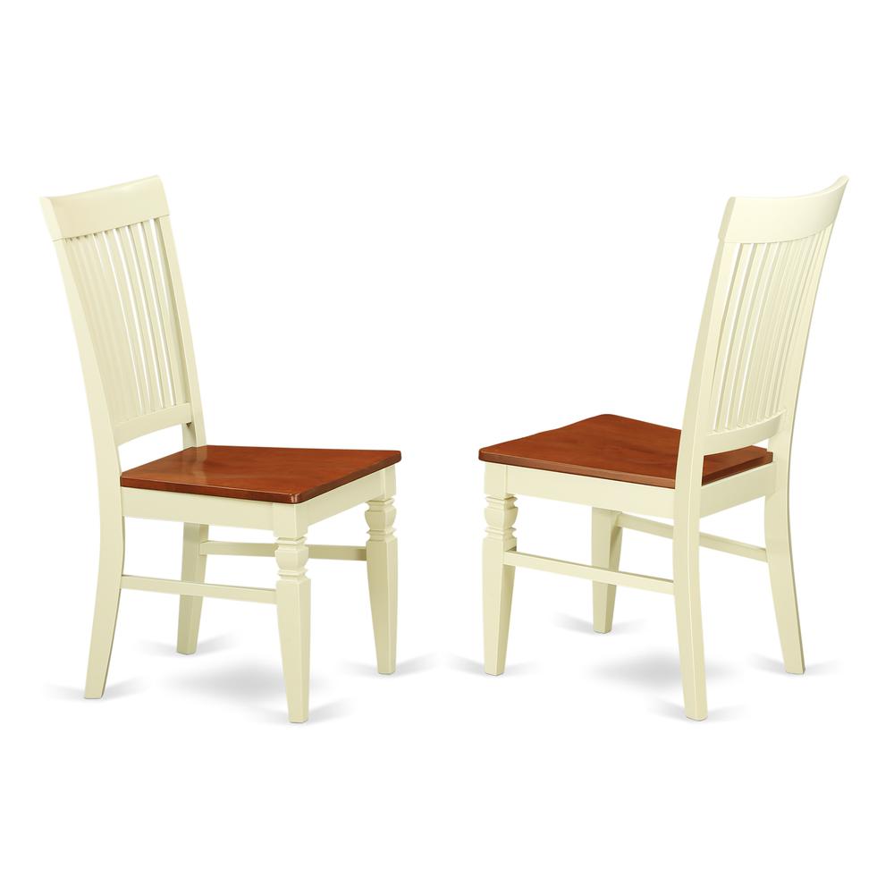 Dining Room Set Buttermilk & Cherry, SUWE3-BMK-W