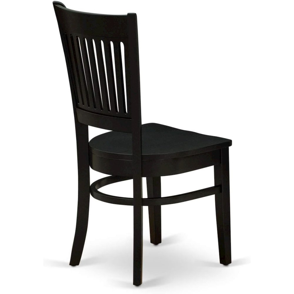 Black 5 Pc Breakfast Nook Table Set, Kitchen Table and Chairs for 4