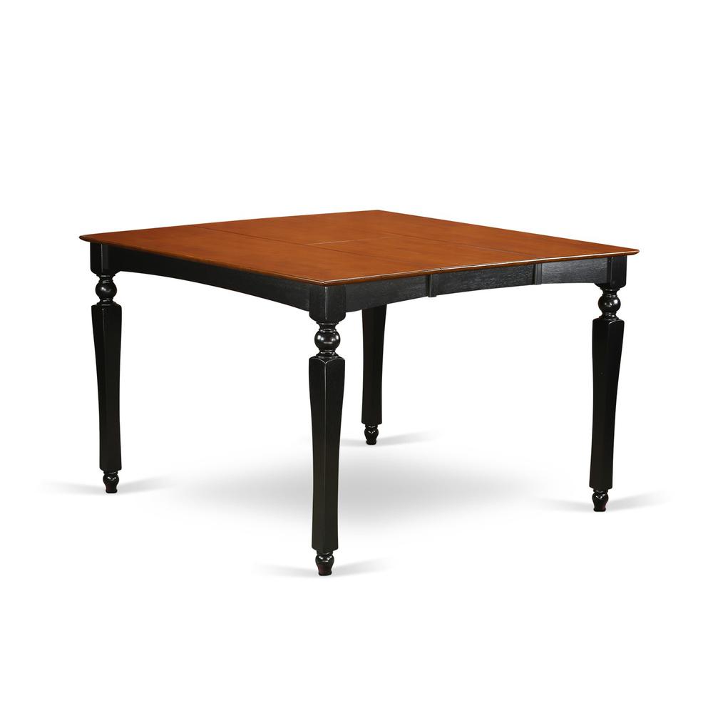 7  Pc  counter  height  Table  set-Square  gathering  Table  and  6  Stools