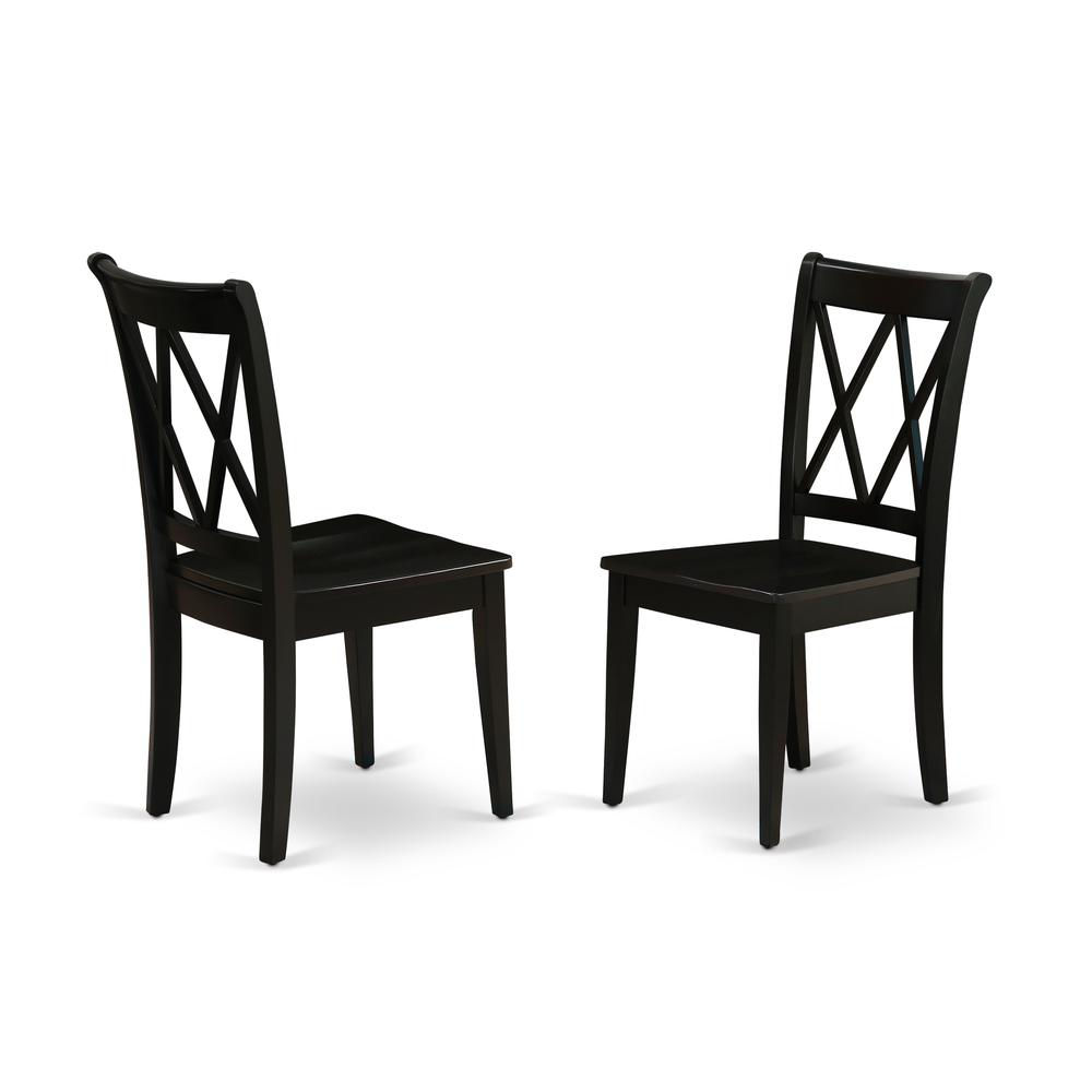 Dining Room Set Black, LGCL9-BLK-W