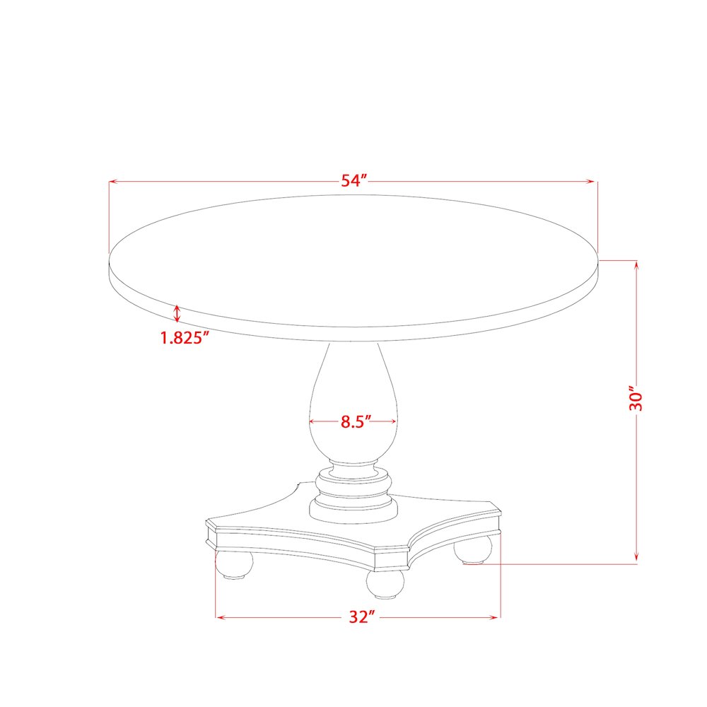 Wooden Breakfast Table