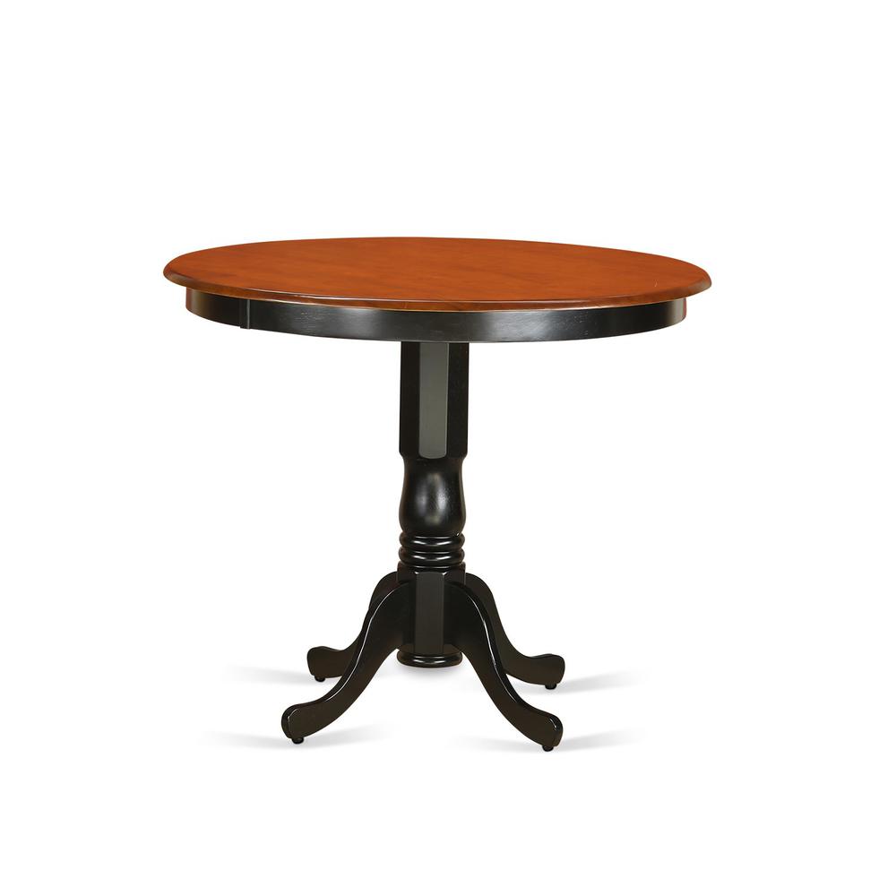 5  Pc  pub  Table  set  -  Kitchen  dinette  Table  and  4  bar  stools.
