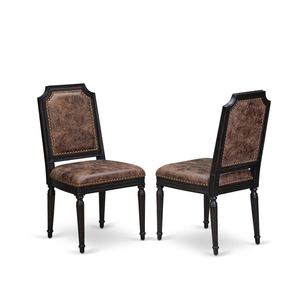 5 piece Dining Room Set consists of a Kitchen Table and 4 Dinner Chairs